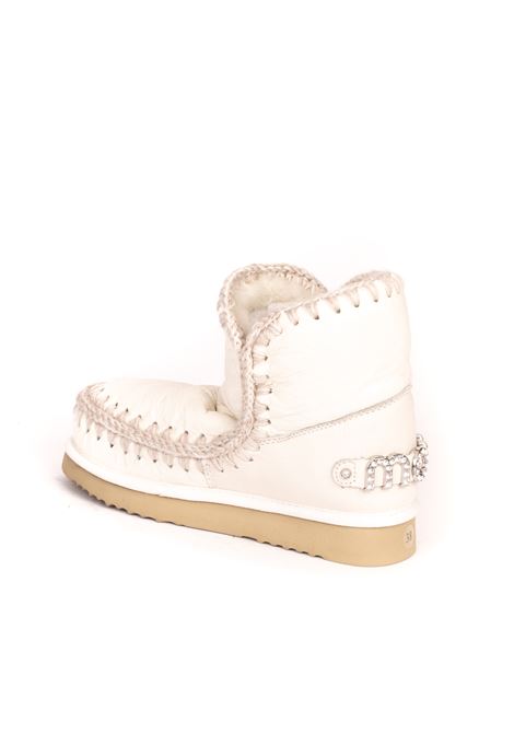 White eskimo rhinestone 18 boot MOU | ESKIMO 18 RHINESTONES101036C-WXWHI